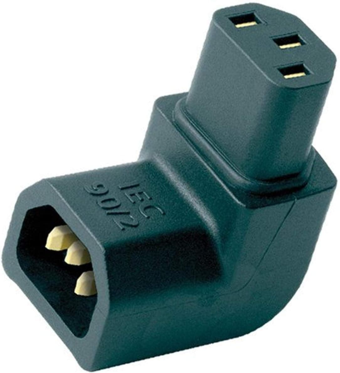 AudioQuest power adapter - IEC male to IEC female - 90 degree