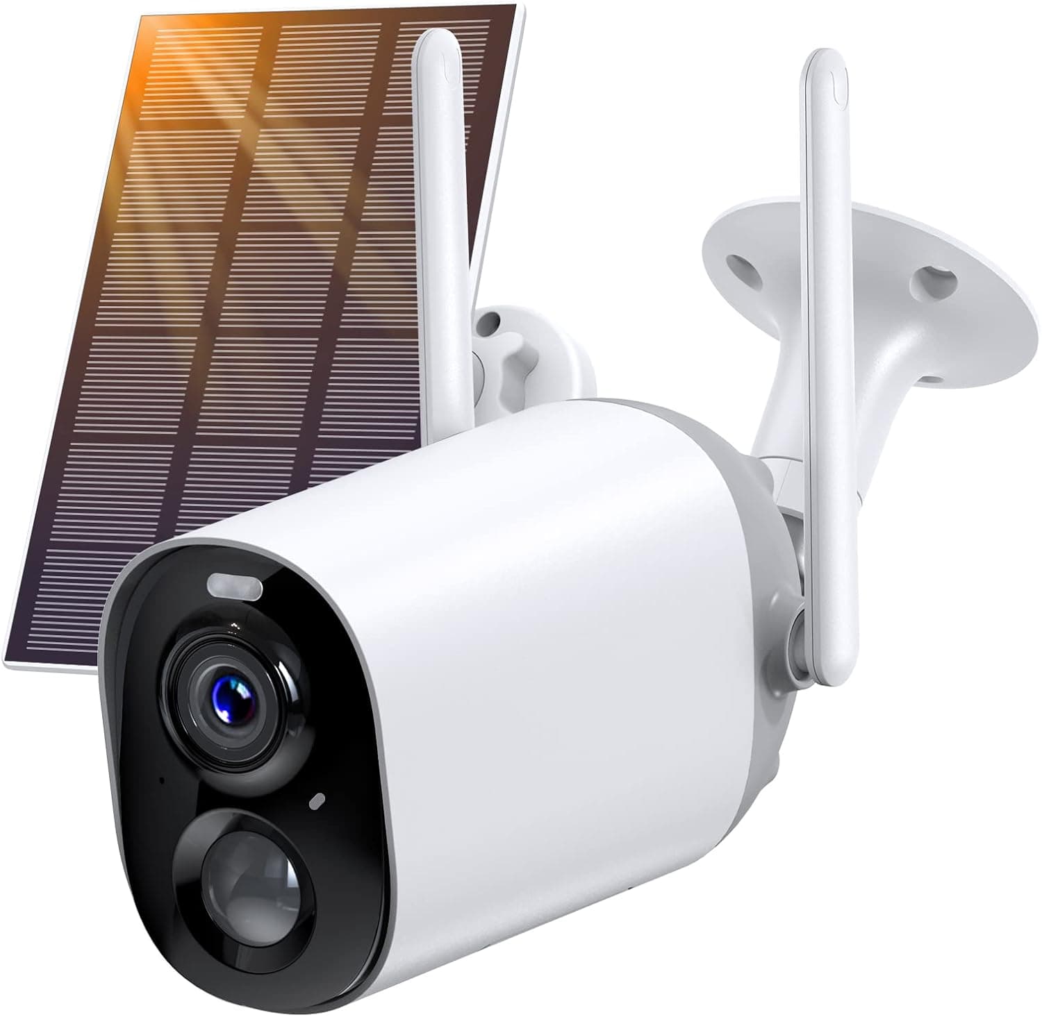 NETVUE Wireless Security Camera Outdoor, Rechargeable Battery Powered Surveillance Cameras for Home Security, Smart AI Detection, IP66 Waterproof, 2-Way Audio, 1080P Night Vision Cloud/SD Storage