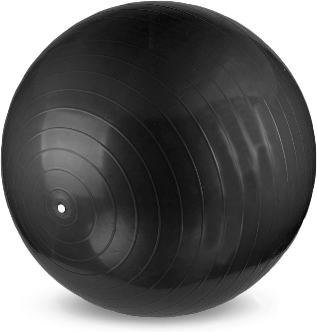 YogaAccessories Anti Burst and Slip Resistant Swiss Yoga Ball for Core, Balance and Exercise