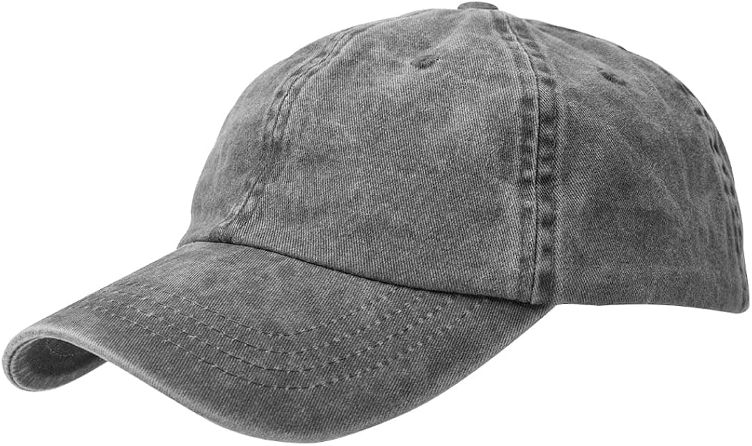 Dad Hat | Stylish Gray Baseball Cap for Men and for Women | Fashionable Baseball Hat for Men | Classic Baseball Caps for Everyday Look by Arise…