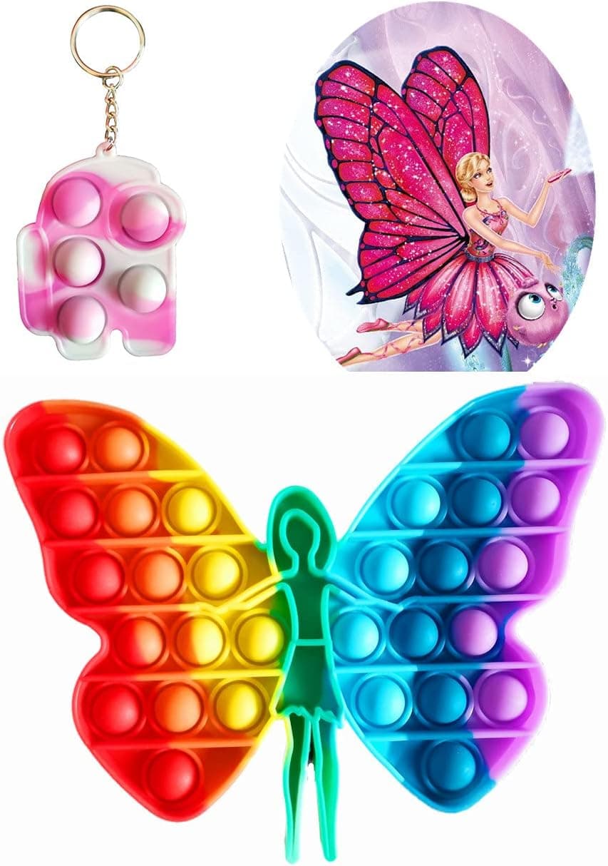Bubbles Fidget Pop Sensory Toy Sets for Students Gift and Party Favors