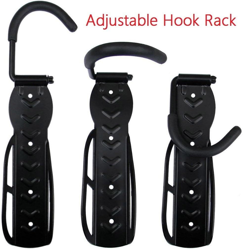 YIYATOO Bike Bicycle Cycling Storage Wall Mounted Mount Hook Rack Holder Hanger Stand