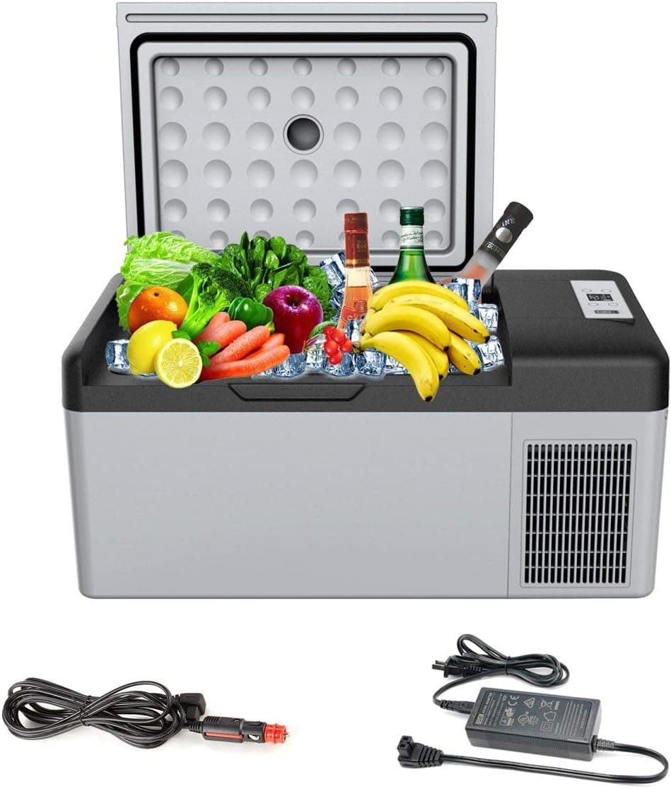 ACOPOWER P15 Portable Compressor Fridge Freezer, 16 Quarts