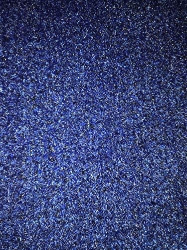 Marine Outdoor Pontoon Boat Carpet/20oz/10colors (Blue Black, 8-1/2'x16)