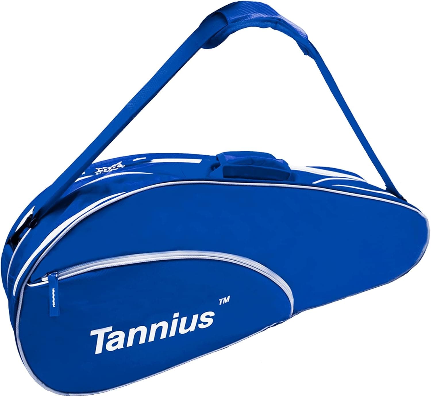 Tannius 3 Racket Tennis Bag, with Shoe & Phone Compartment and Protective Pad, Super Roomy and Lightweight Racquet Bag for Tennis, Badminton