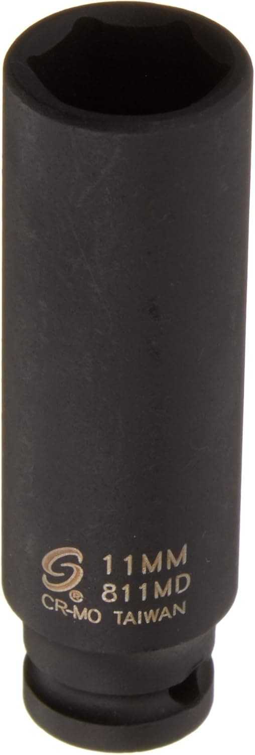Sunex 811md 1/4-Inch Drive 11-Mm Deep Impact Socket