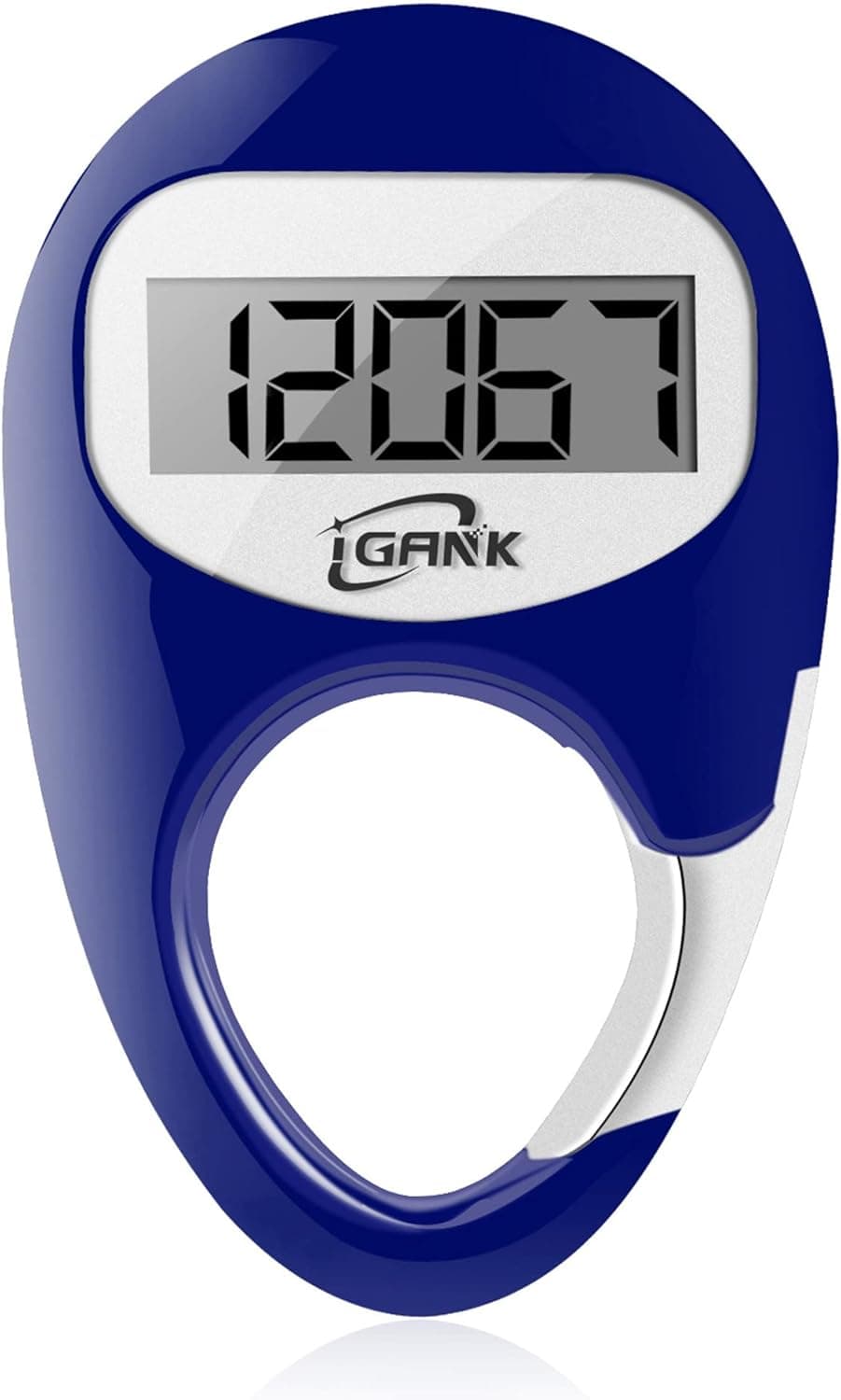 iGANK Simple Walking Pedometer 3D Step Counter for Men Women Kids