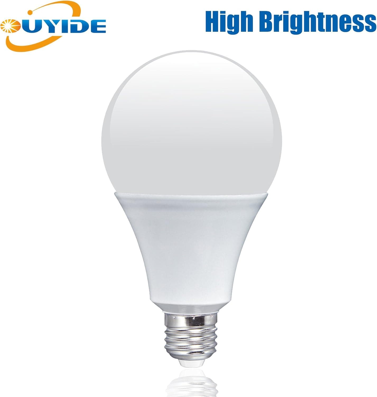 OUYIDE LED Light Bulbs 130 Watt Equivalent 1320LM 12W A19 LED Bulbs Daylight 6000K E26 E27 Socket