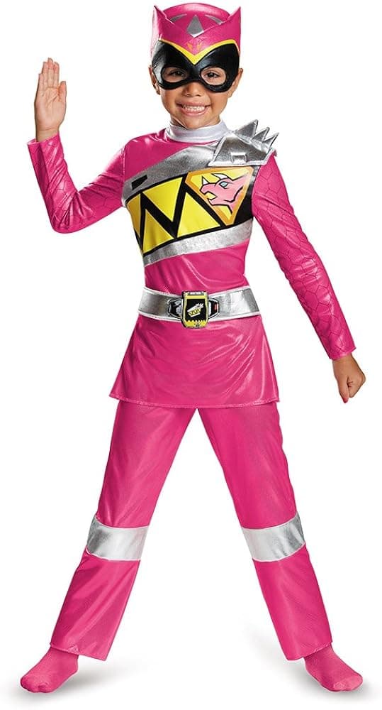 Disguise Pink Ranger Dino Charge Deluxe Toddler Costume