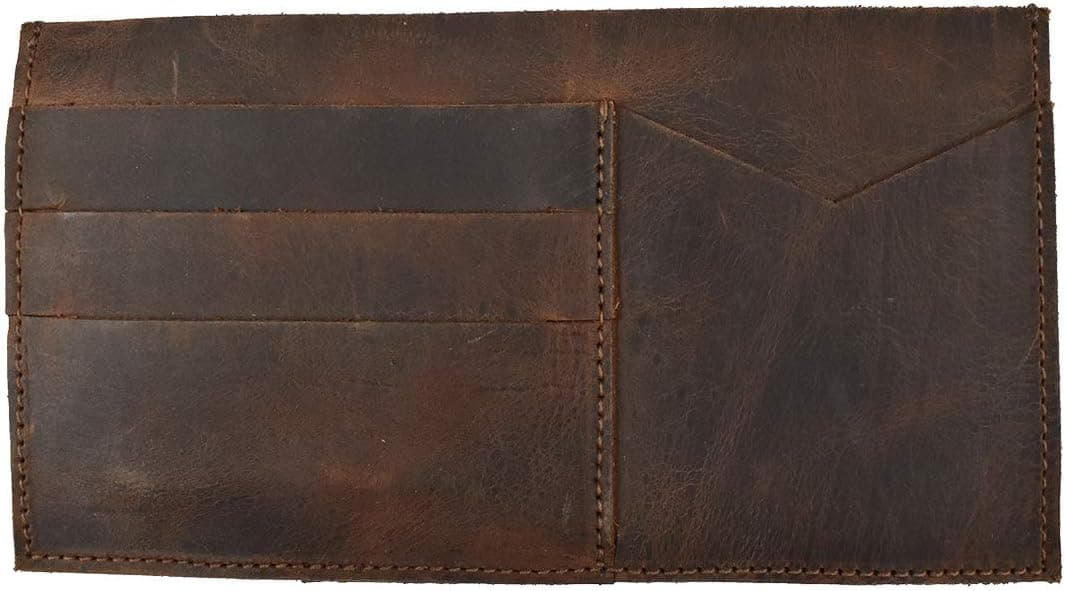 Hide & Drink, Leather Insert Wallet, Cash Holder, Card Organizer, Travel Accessories, Handmade :: Bourbon Brown