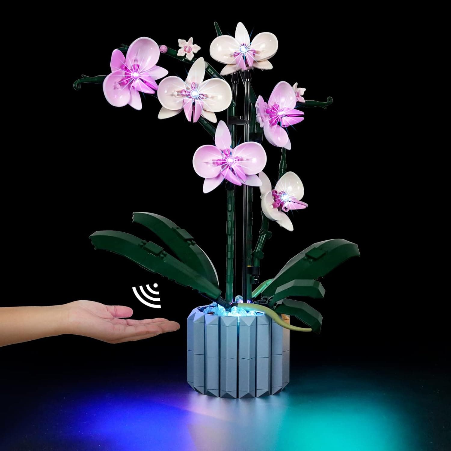 LMTIC Lighting Kit for Lego Orchid 10311 Flowers Building Set - Turn ON/Off-Version Light Set Compatible with Lego 10311(NOT Included The Lego Sets)