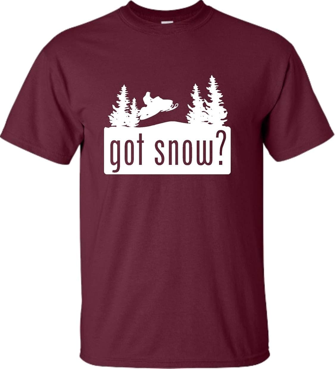 Go All Out Adult Got Snow Funny Snowmobile Lover T-Shirt