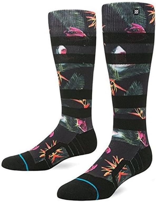 Stance Attack Snow Socks Mens Green L (9-12)