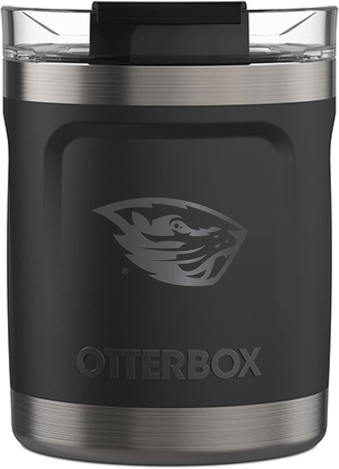 Fan Brander NCAA Black Powder Coated OtterBox Tumbler