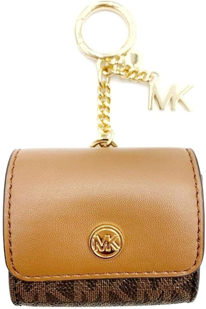 Michael Kors Jet Set Leather Signature Logo AirPod/AirPod Pro Case