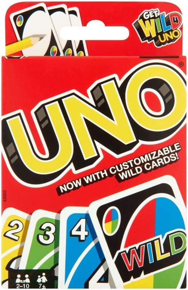 Bulex Mattel UNO: Classic UNO Card Game, Fun Card Game