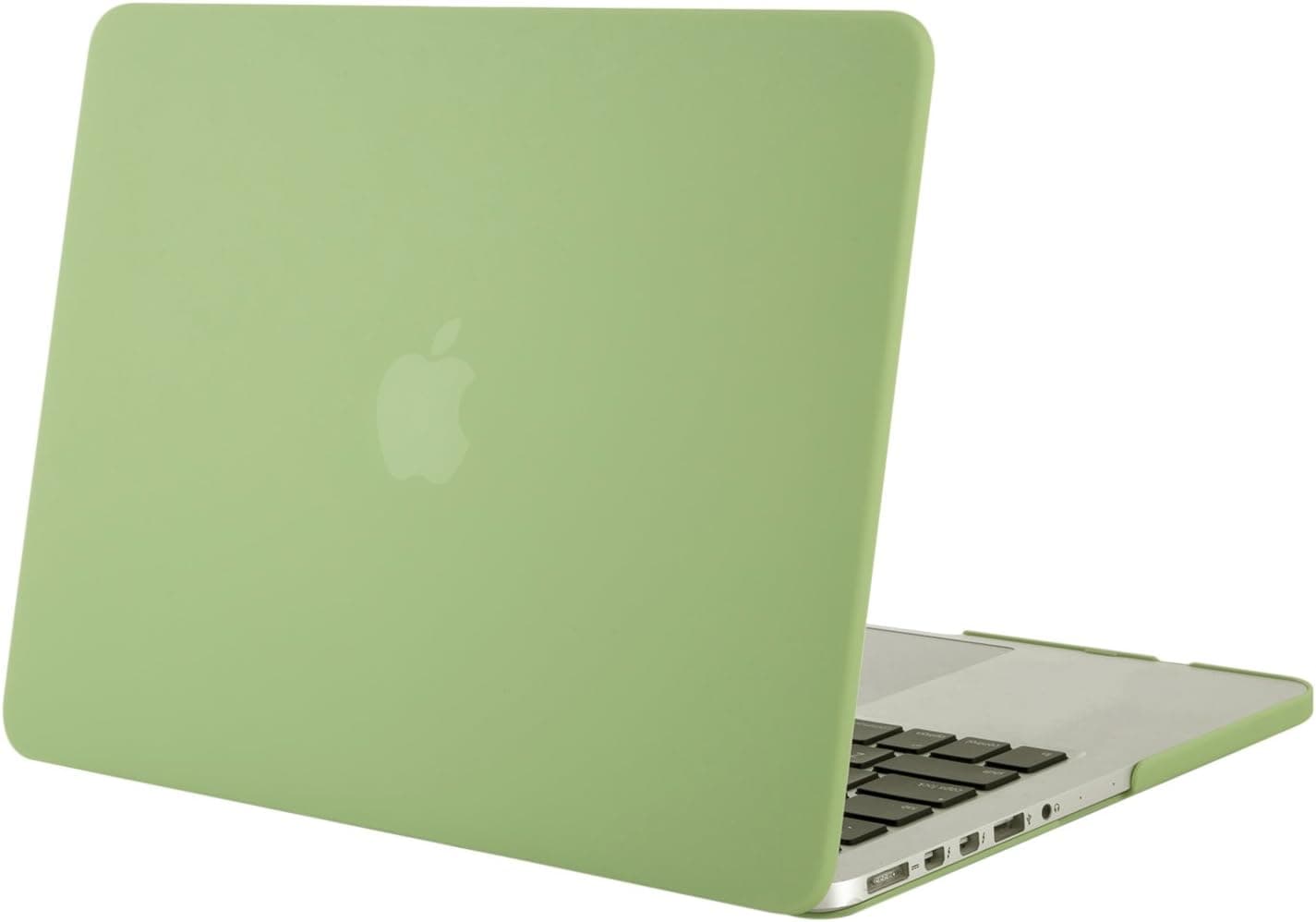 MOSISO Plastic Hard Shell Case Cover Only Compatible MacBook Pro (No USB-C) 13 Inch with Retina Display (No CD-ROM) (A1502 / A1425), Release 2015/2014/2013/end 2012, Chartreuse