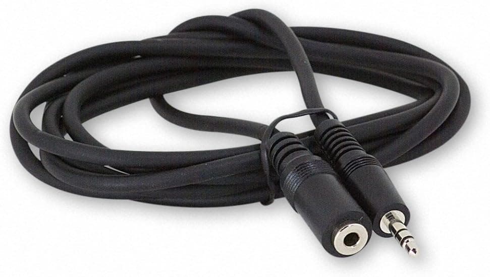 Your Cable Store 6 Foot 3.5mm Stereo Headphone Extension Cable