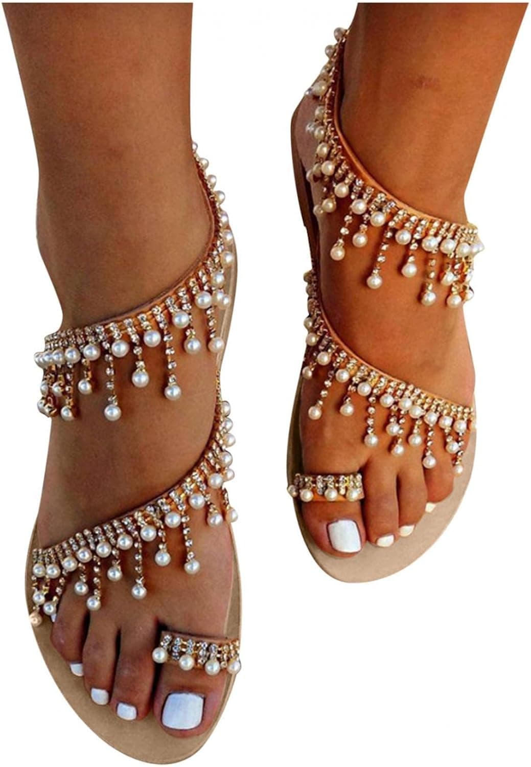 Women Arch Support Sandals Comfortable Floral Slides Summer Platform Sandals Breathable Open Toe Slippers