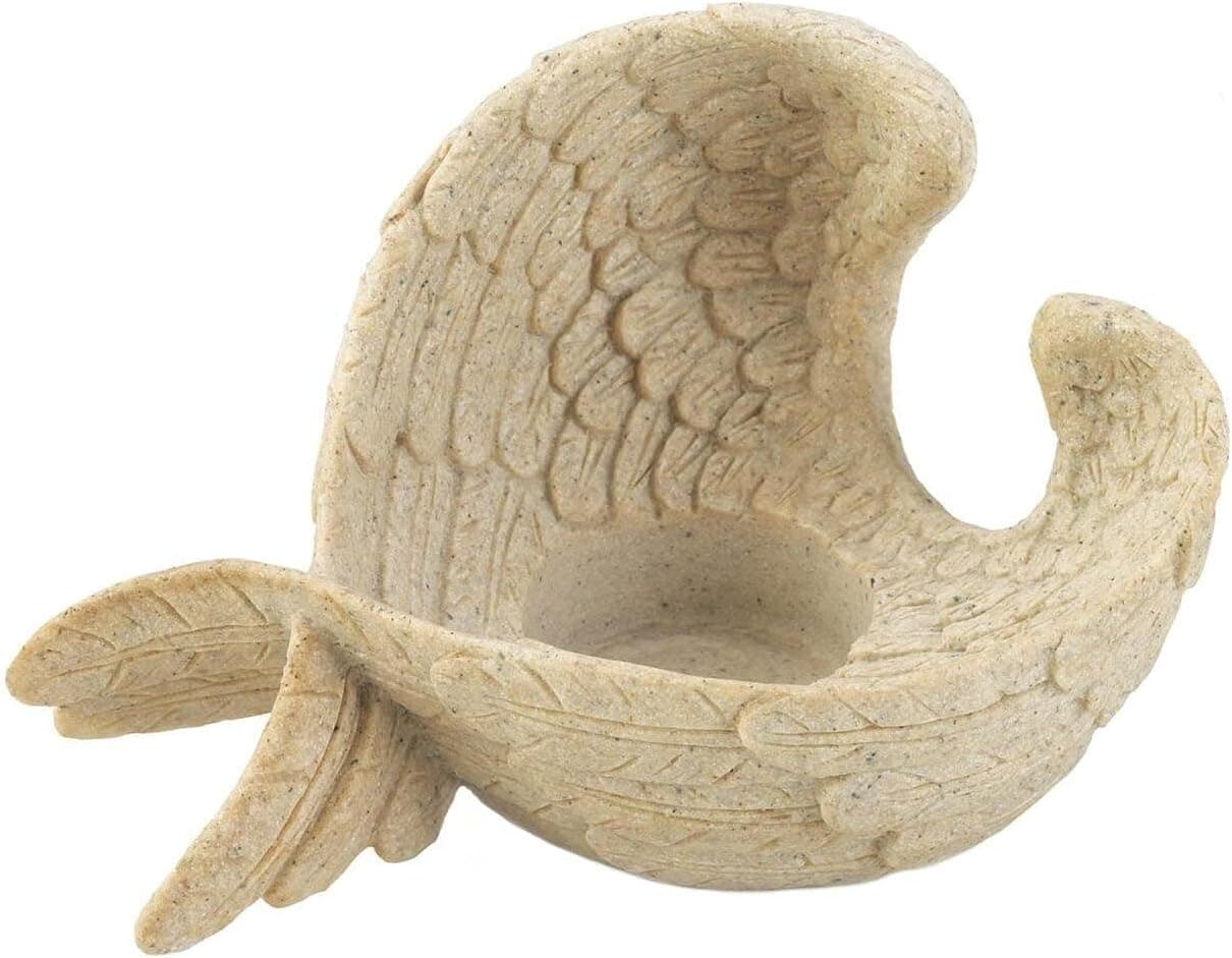 Home Indoor Decorative Angel Wings Tealight Holder