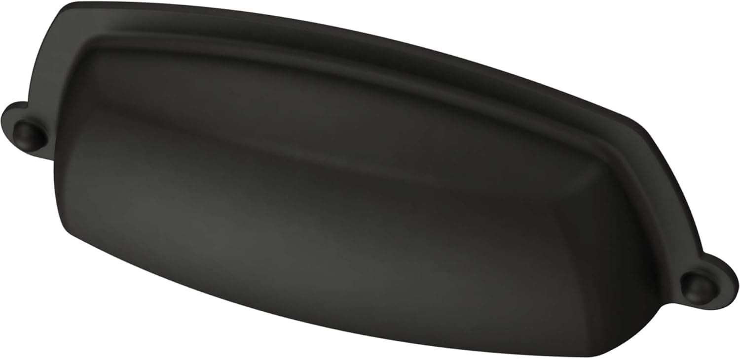 Liberty P41707K-FB-C Cup Pull 3" (76mm), Flat Black