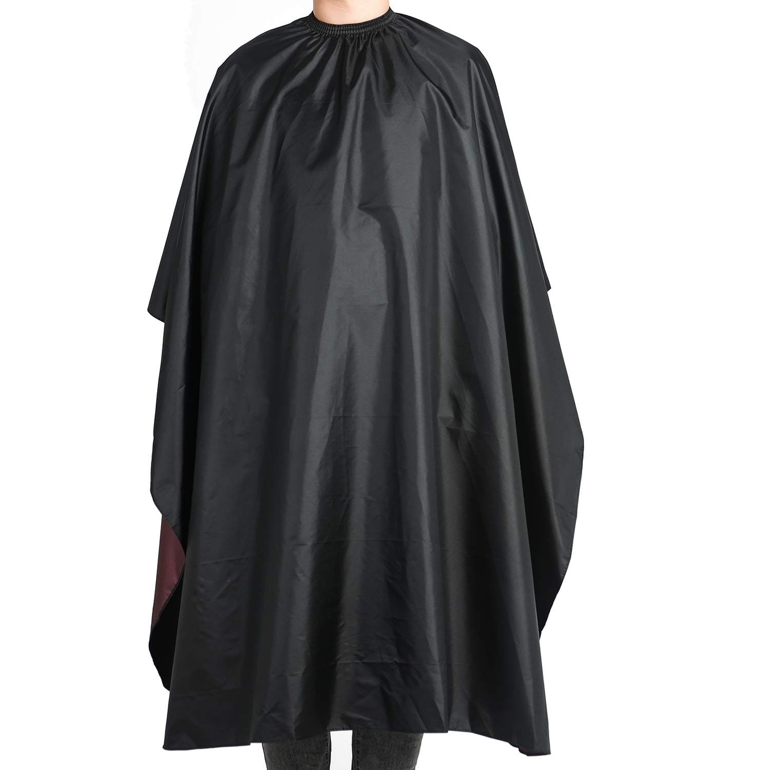 PatioMatrix NYLON Salon Cape, Water And Stain Resistant Double-Sided Available Hairstylists, Hairdresser and Barbers Cape– Easy Clean, Hanging Nylon Hairdressers Barbers Cape Gown, 60" x 67" of 1 Pack