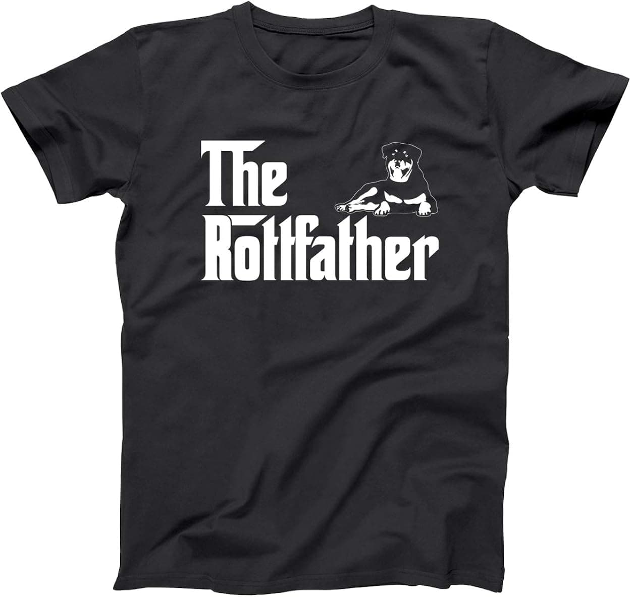 USA Direct The Rottfather Rottweiler Funny Dog Lover Mens Shirt