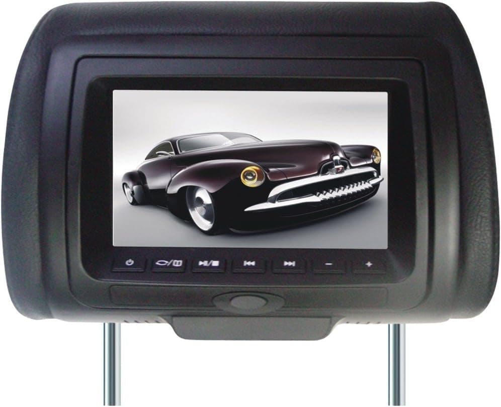 Concept CLS-700 7-Inch Chameleon Headrest Monitor with Color Covers