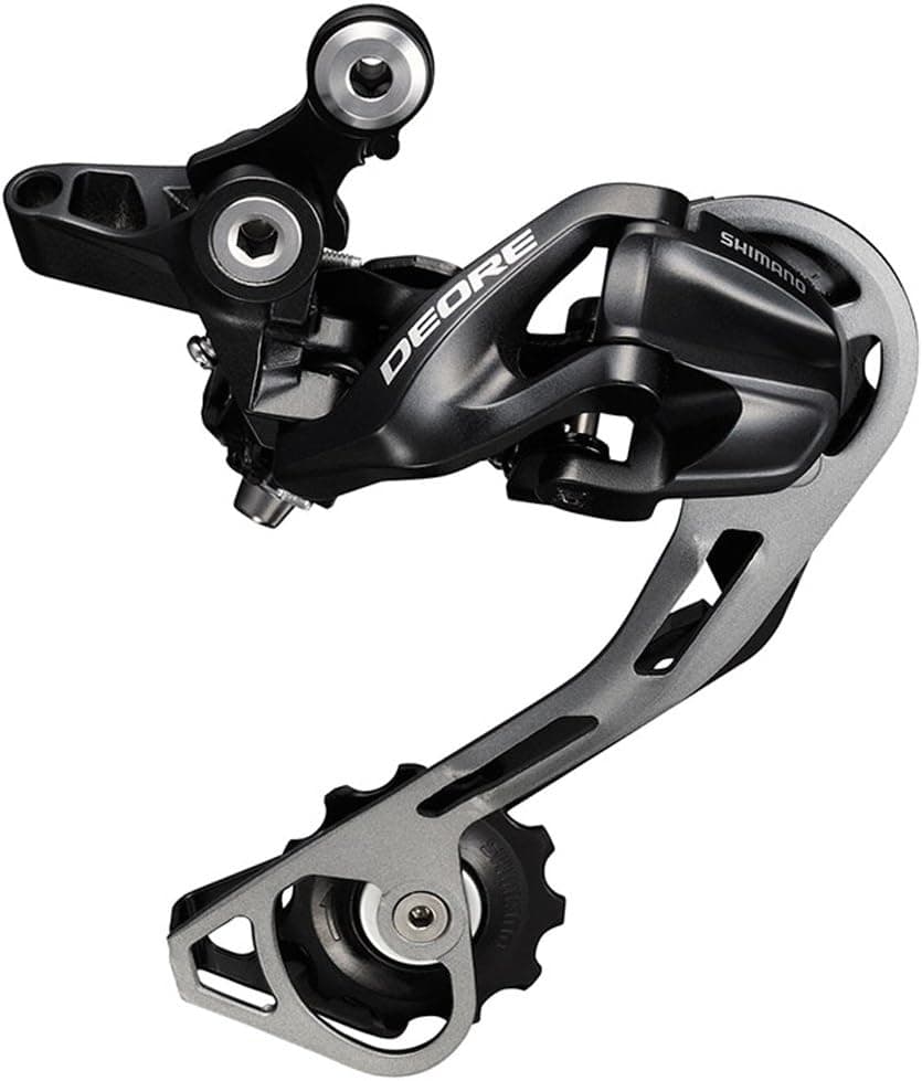 Shimano Deore M610 Gs Medium Cage 10-Speed Shadow Rear Derailleur, Black