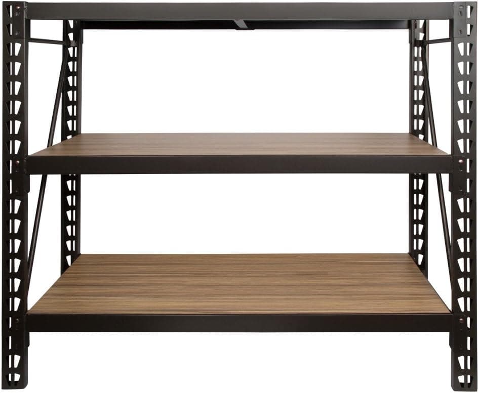 J. HANLON Three Shelf Stout Rack, Bronze