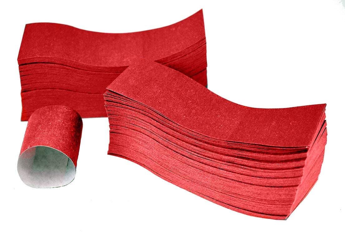 Perfect Stix - Napkin Band Red-1000 Napkin Bands, 1.5" x 4.5", Red (Pack of 1,000)