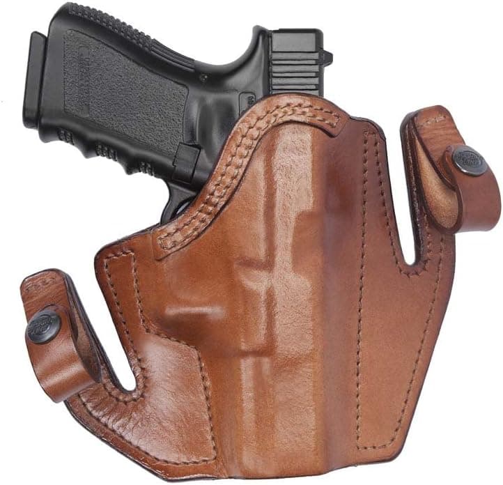 Tuckable Open Top Leather Holster (Brown), Right Hand, Beretta PX4