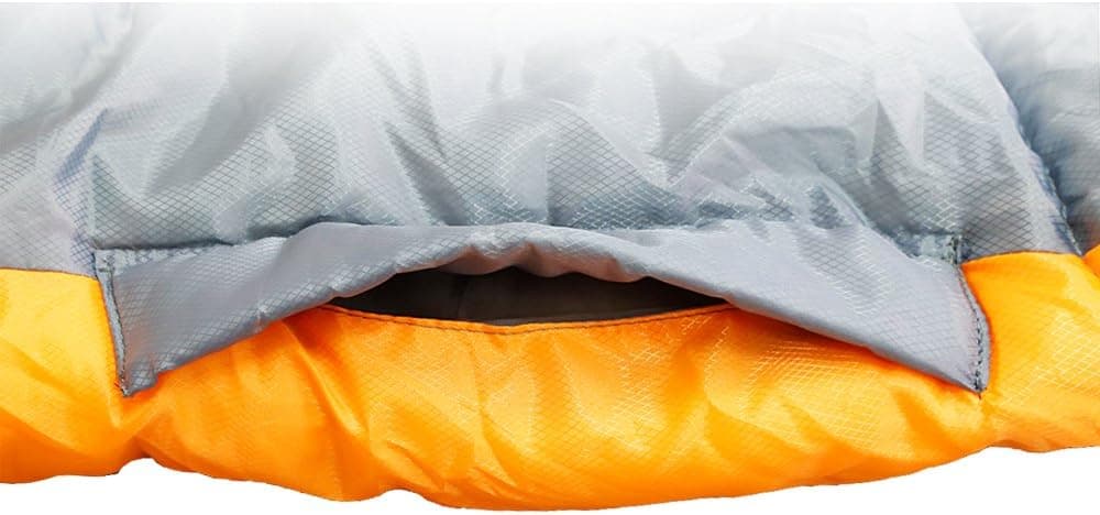 Outdoor Adult Sleeping Bag with Exclusive Outstretch Hands Design, Warm Combinable Design & Envelope Shape Single for Cool-Weather Camping, Sports, Hiking, Travelling, Backpacking and Biking