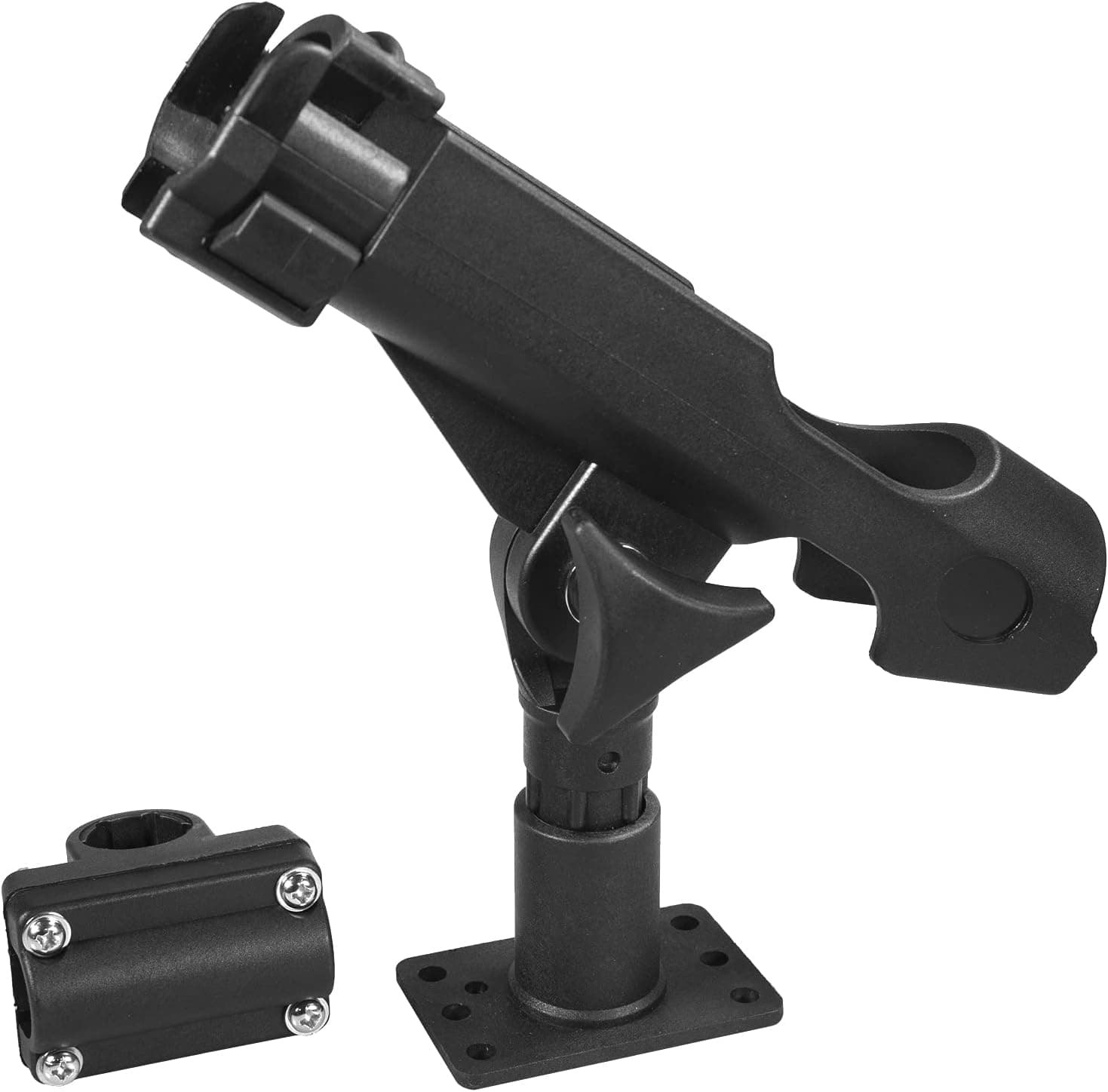 BulkPanda 360 Degree Adjustable Kayak Fishing Rod Holder, Powerlock Kayak Rod Holder , Rod Holder for Boat with Track Mount
