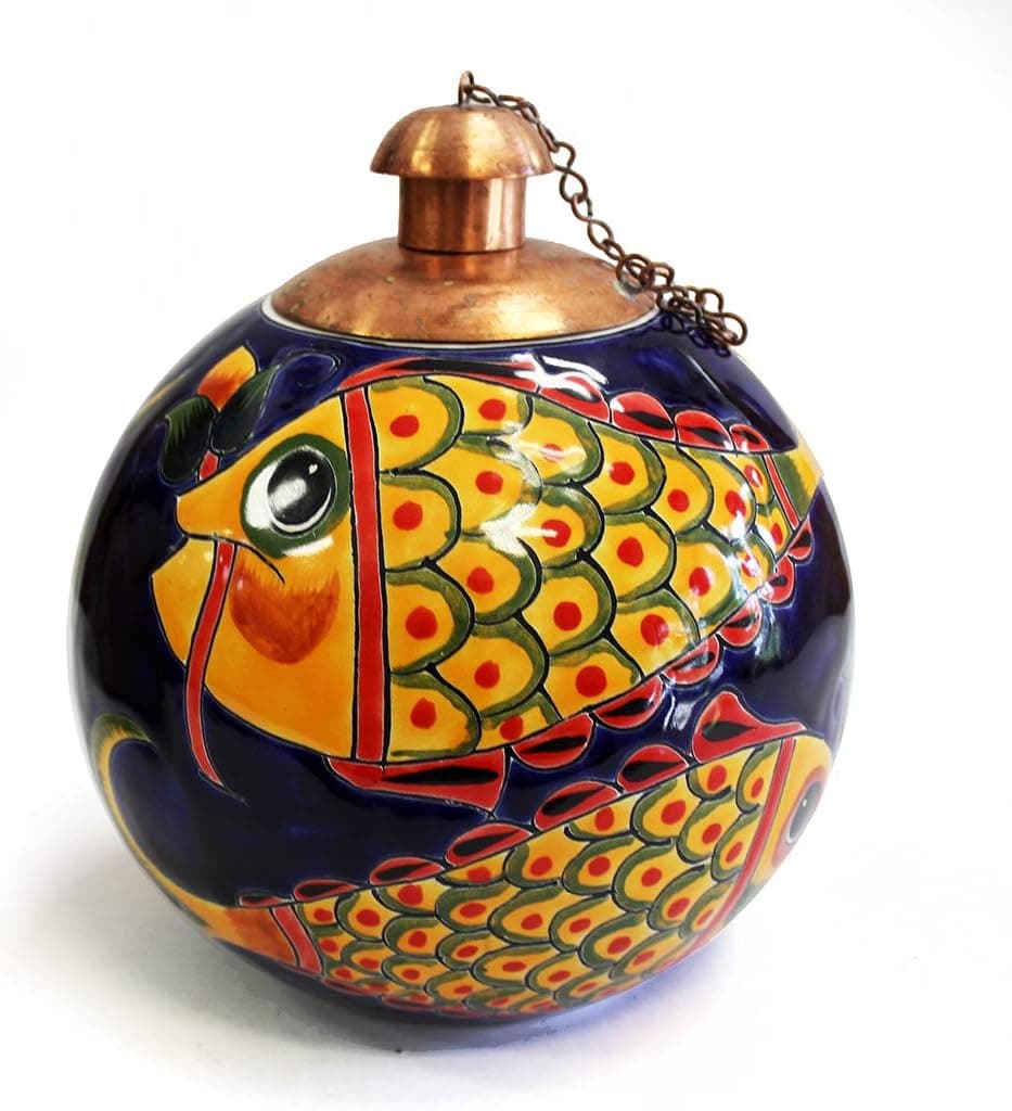 Mexican Fish Style Table Torch