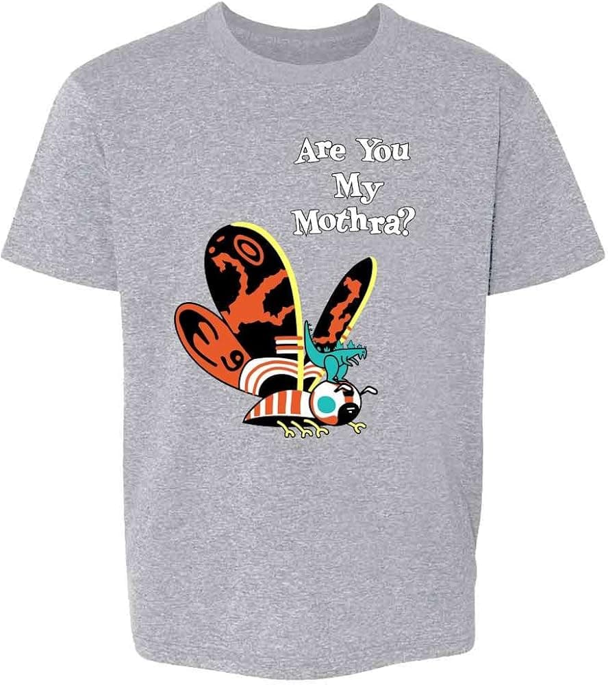 Pop Threads are You My Mothra Funny Parody Kaiju Youth Kids Girl Boy T-Shirt