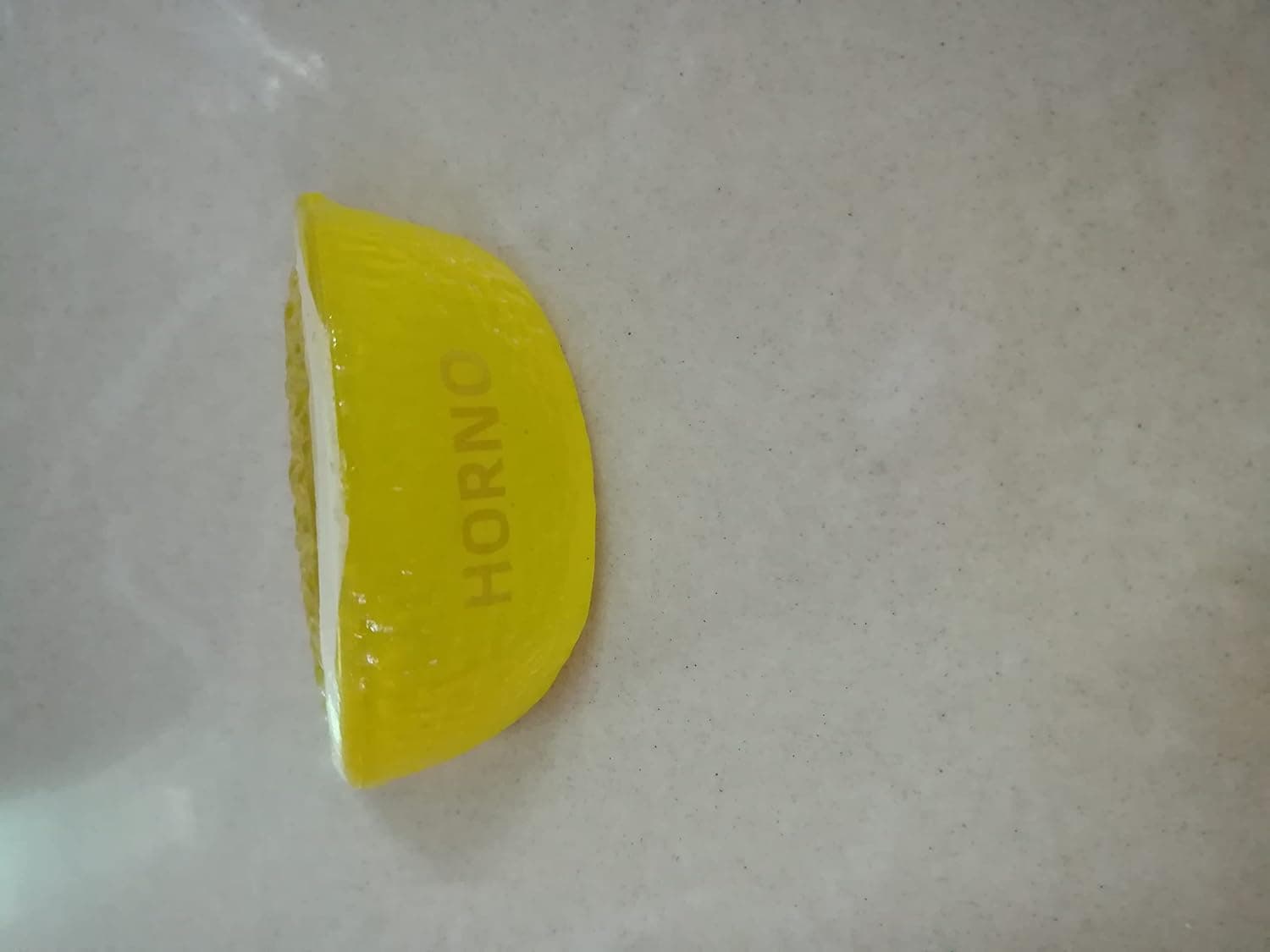 HORNO Fake Fruit Home House Kitchen Party Decoration Faux Fruit Props(Simulation Yellow Lemon Blocks)