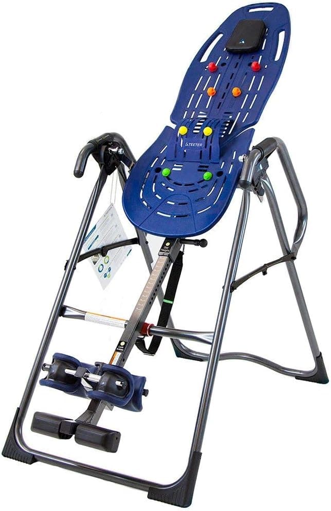 Teeter EP-560 Ltd. Inversion Table, Back Pain Relief Kit, FDA-Registered (EP-560 Ltd. + Stretch Max Handles) (Renewed)