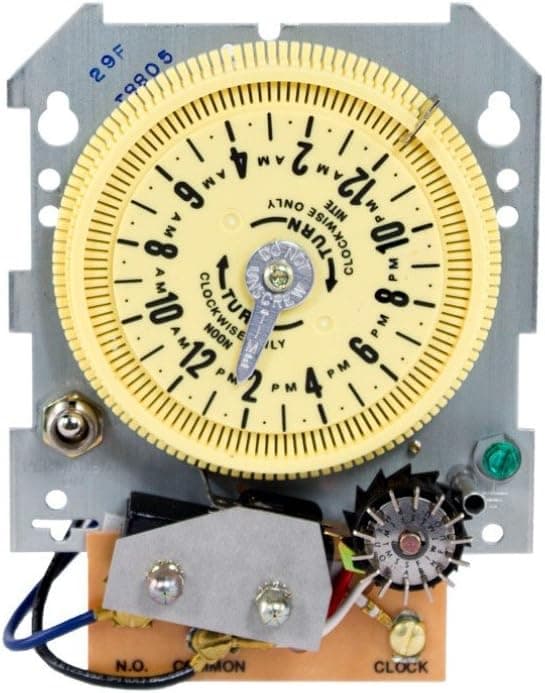 Intermatic T8805M101C SPST 125-Volt Mechanical Cycle and Irrigation Timer Switch with 14 Day Skipper and 3R Plastic Indoor/Outdoor Enclosure, Color