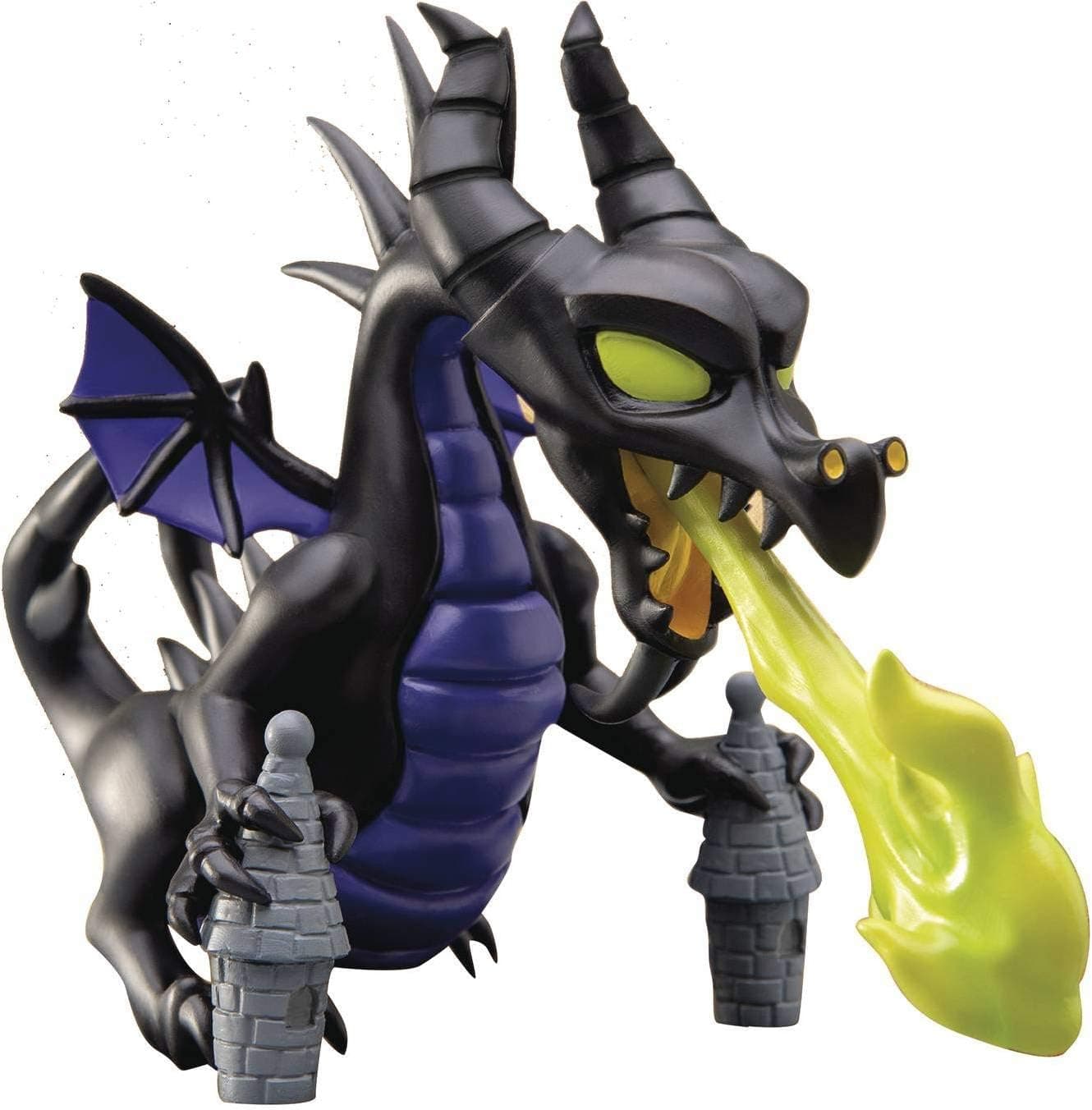 Beast Kingdom Disney Villains: Mea-007 Maleficent Dragon Mini Egg Attack Statue, Multicolor