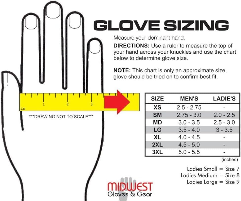 Professional Bull Rider (PBR) Smooth Grain Cowhide Leather Work Gloves, Medium, PB103