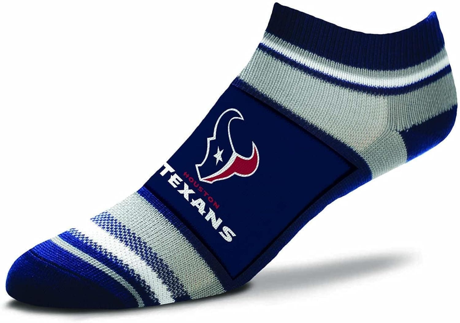 FBF NFL Adult Marquis Addition No-Show Socks, Footwear for Men and Women, Game Day Apparel
