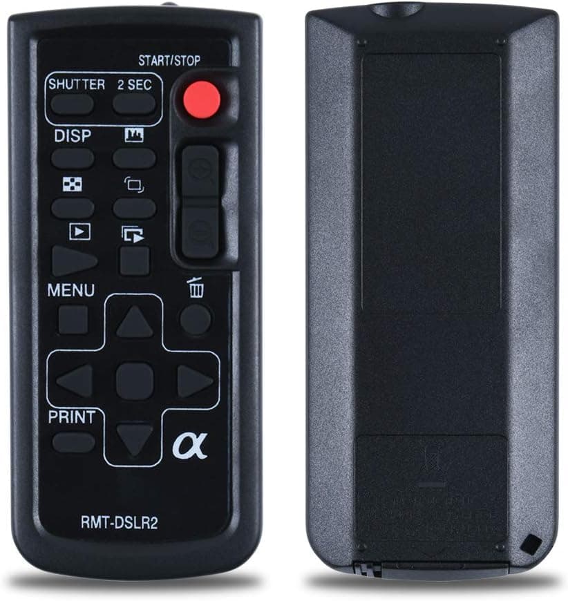 New RMT-DSLR2 Remote Control Replacement for Sony Digital Camera Provided by Oumeite Sony A230 A290 A33 A330 A380 A390 A450 ILCE-7RM2 ILCE-7M2 ILCE-7M2K ILCE-7S ILCE-6000 ILCE-6000L ILCE-6000Y ILCE-7