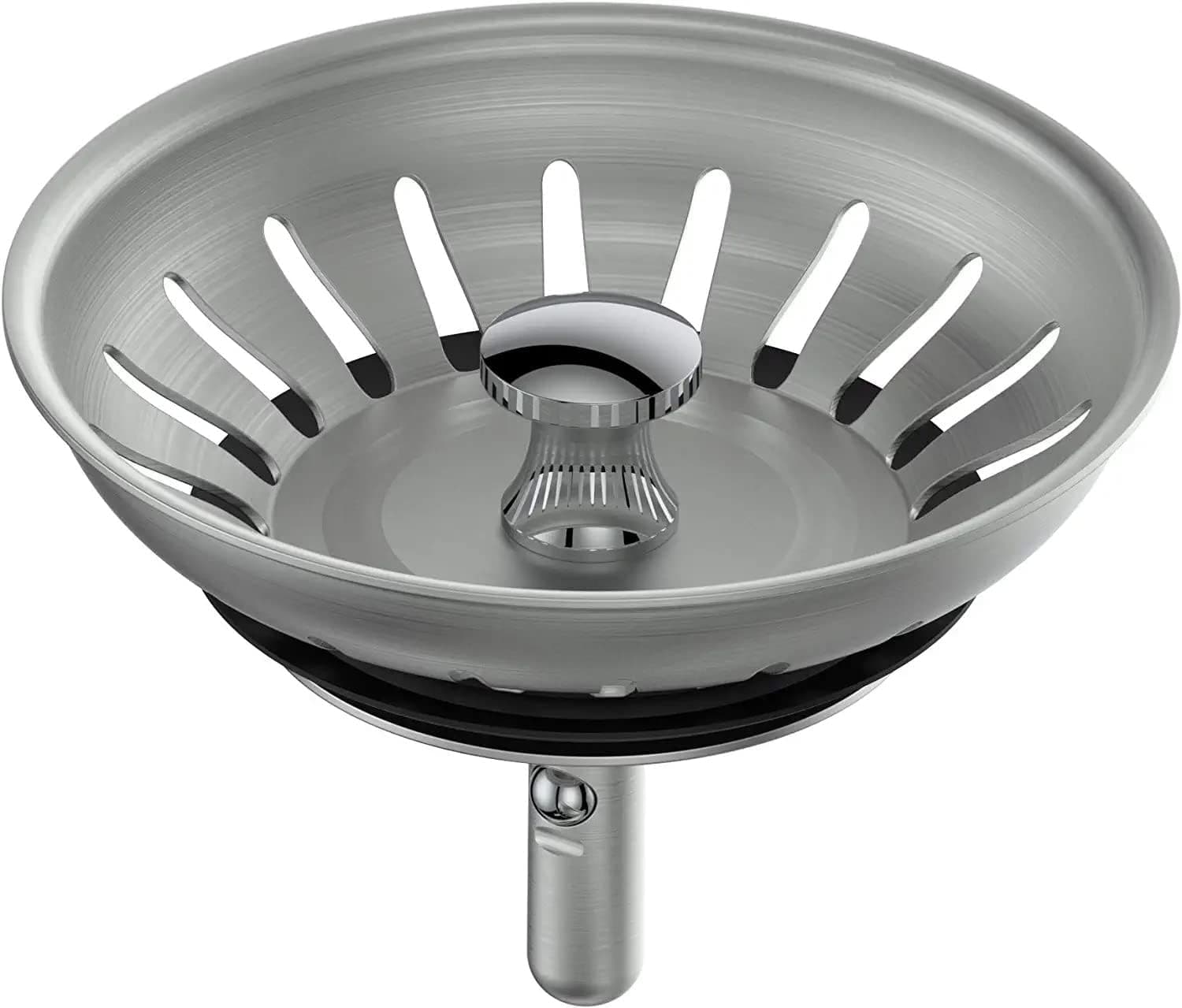 Kitchen Sink Stainless Steel Strainer Waste Plug Filter Drain Stopper Basket