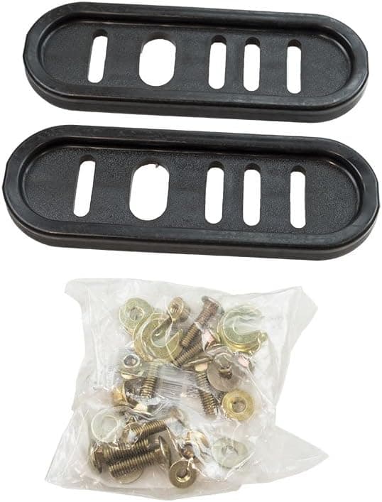 SureFit Deluxe Universal Poly Skid Shoe Kit Set w/Hardware for Two & Three Stage Snow Throwers Blowers
