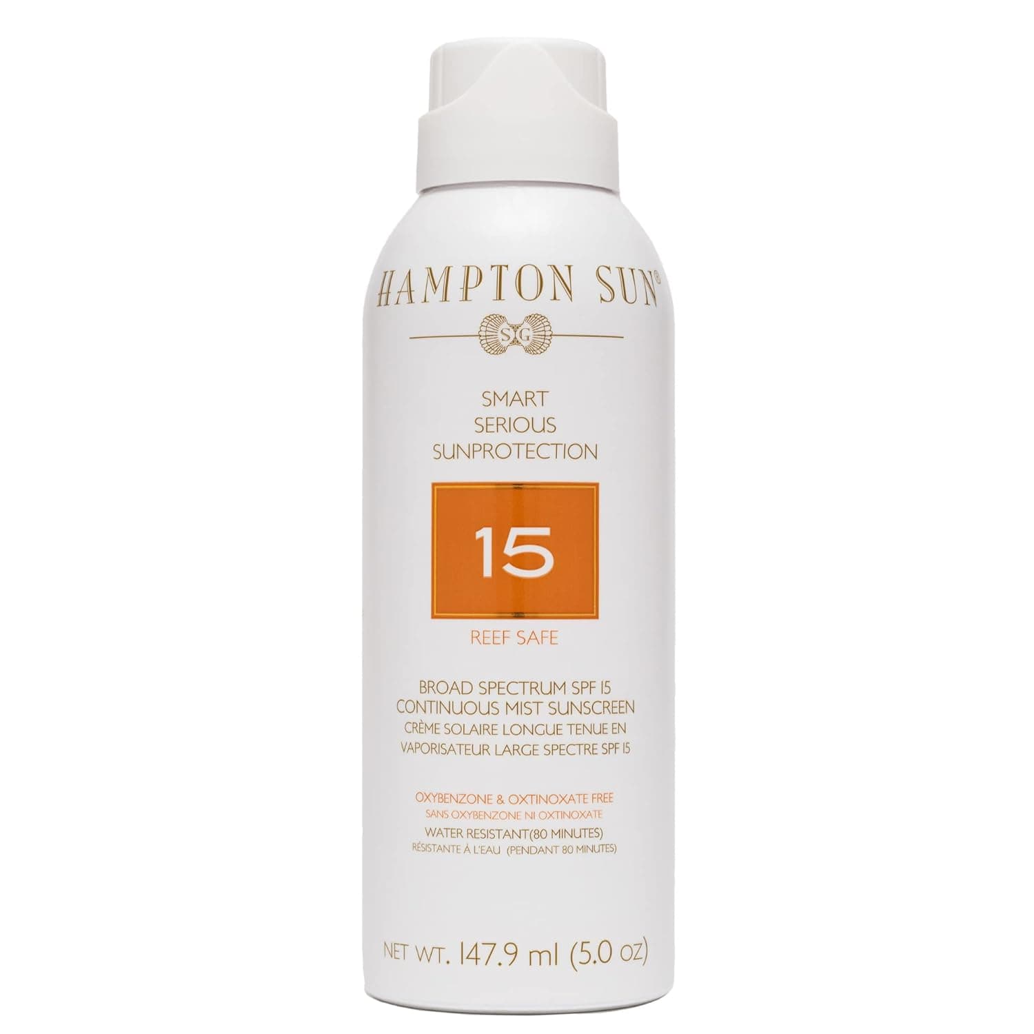 Hampton Sun SPF 15 Continuous Mist Sunscreen, 5 oz