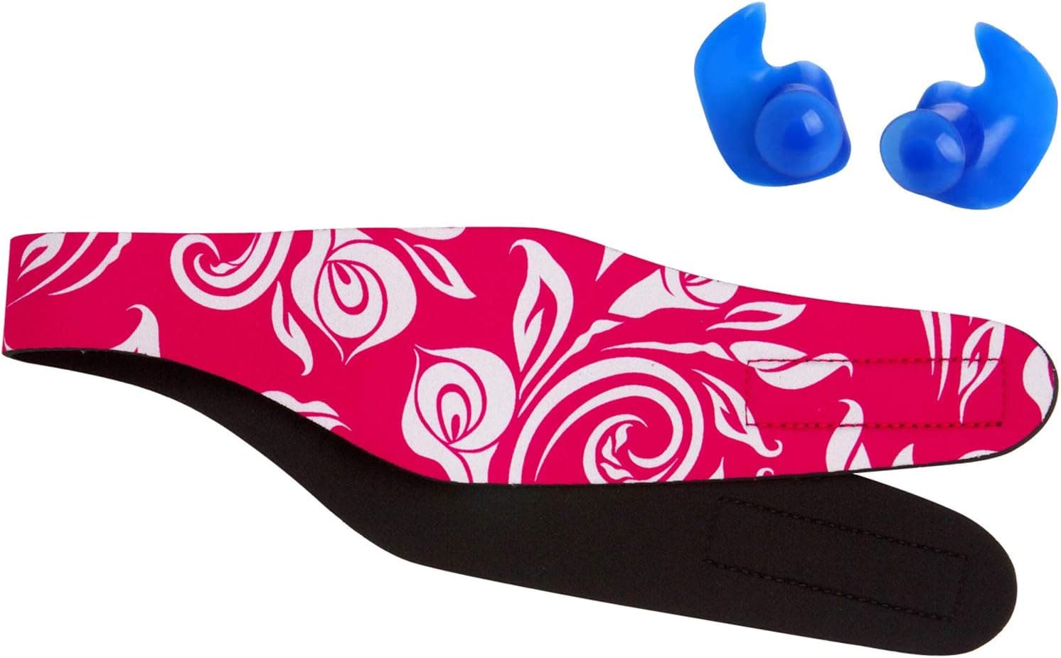 Lightening Swimming Headband Ear Cover Band for Kids, Toddlers, Babies, Infant, Adult Keep Ears Stay Dry, Cut Down Pool Noise, Protect Ears Who Have Tubes When Swimming