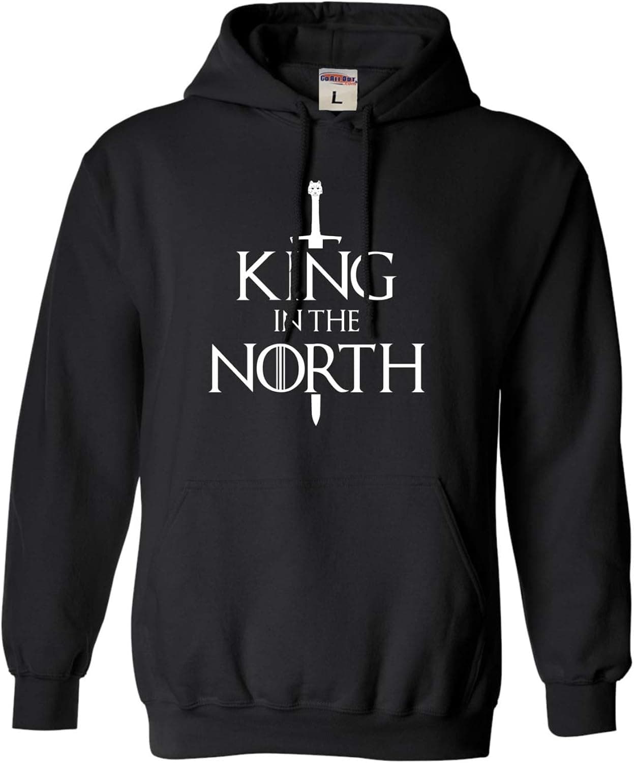 Go All Out King In The North Mens Women Sweatshirt Hoodie