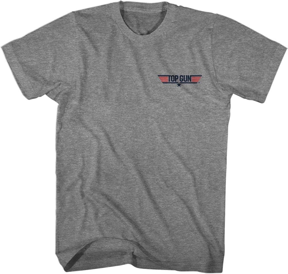 Top Gun Maverick Graphite Heather Adult T-Shirt Tee