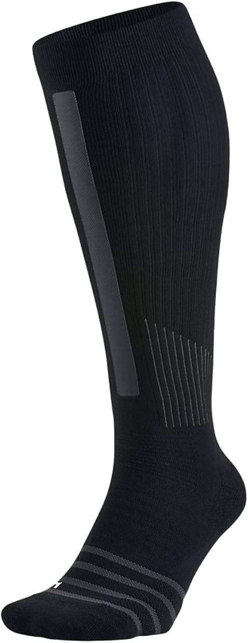 Nike Elite High-Intensity Over-the-Calf Training Socks - XL - Black/Anthracite/White